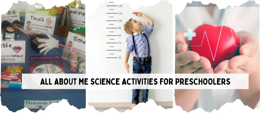 All About Me Science Activities for Preschoolers