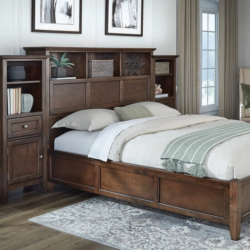 Bookshelf Headboard