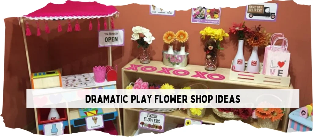 dramatic play flower shop ideas