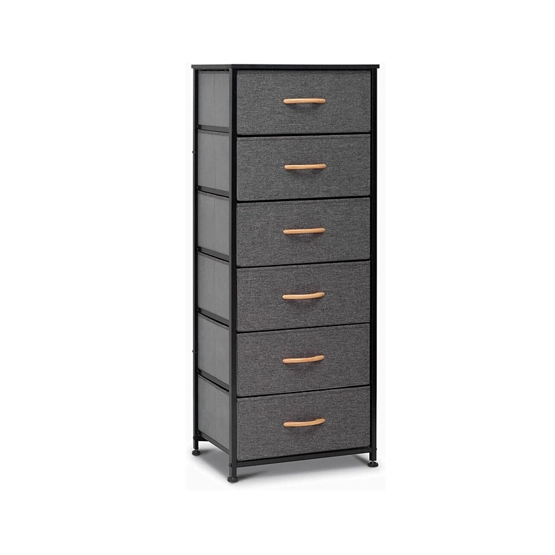 6 Drawers Tall Dresser