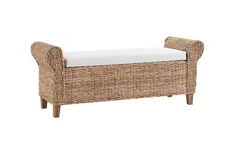 Bohemian Style Storage Bench