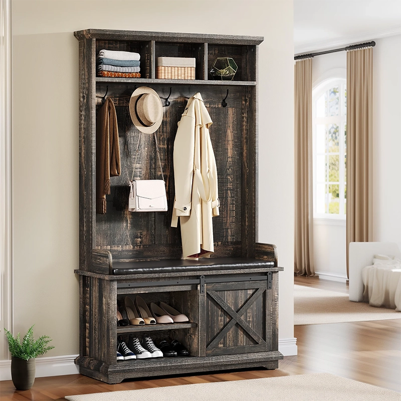 Farmhouse Storage Bench