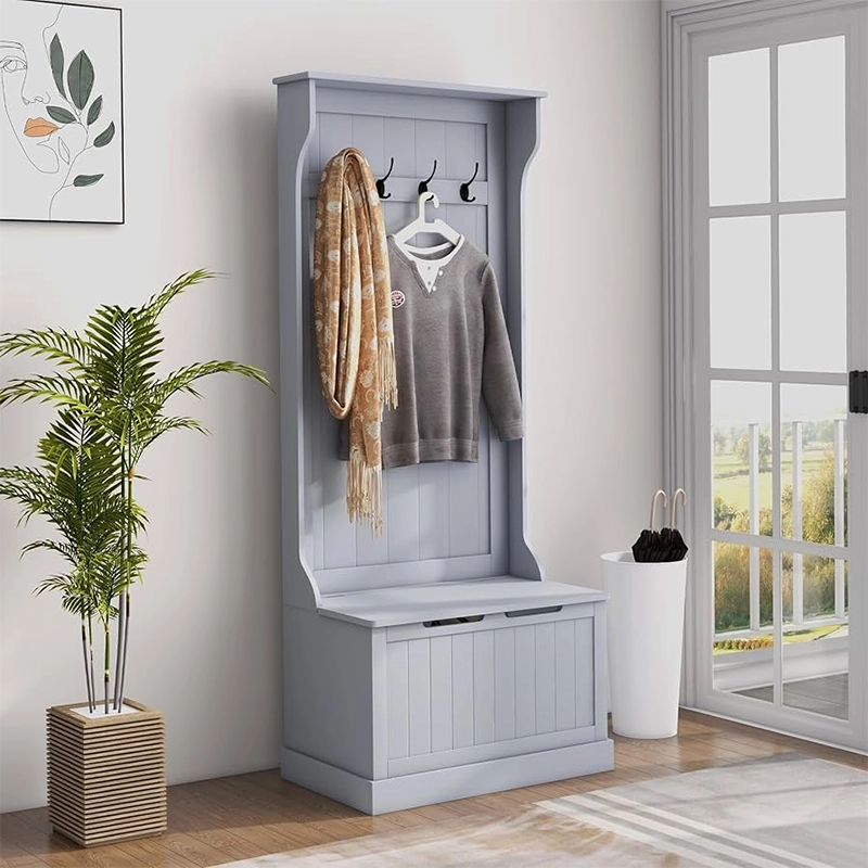 Hall Tree with Storage Bench